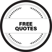 Round badge with 